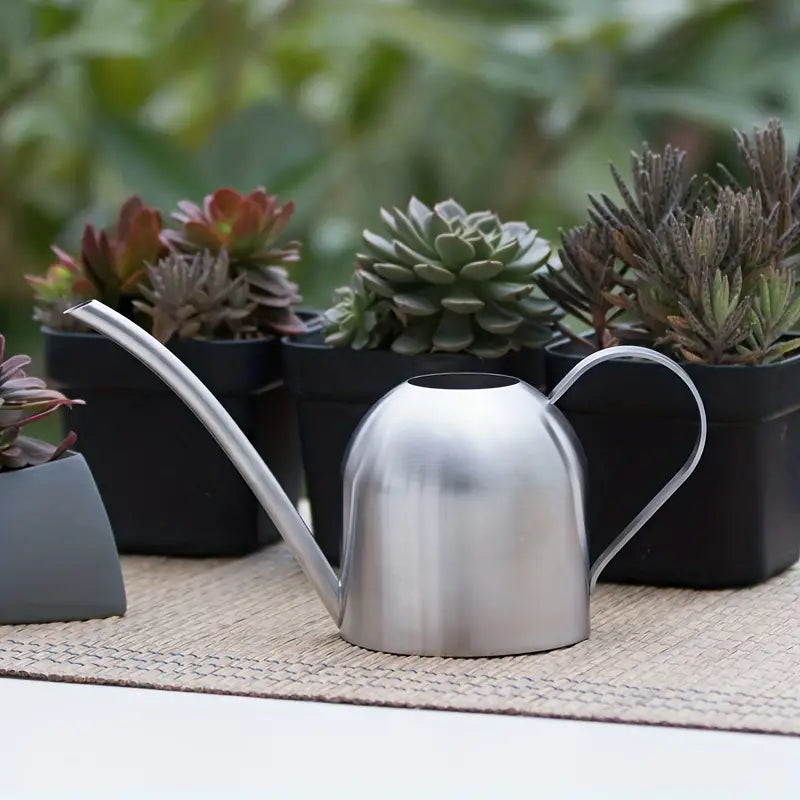 Stainless Steel Indoor Watering Can - 1.5L
