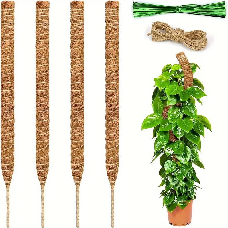 Flexible Brown Coconut Pole 1pc