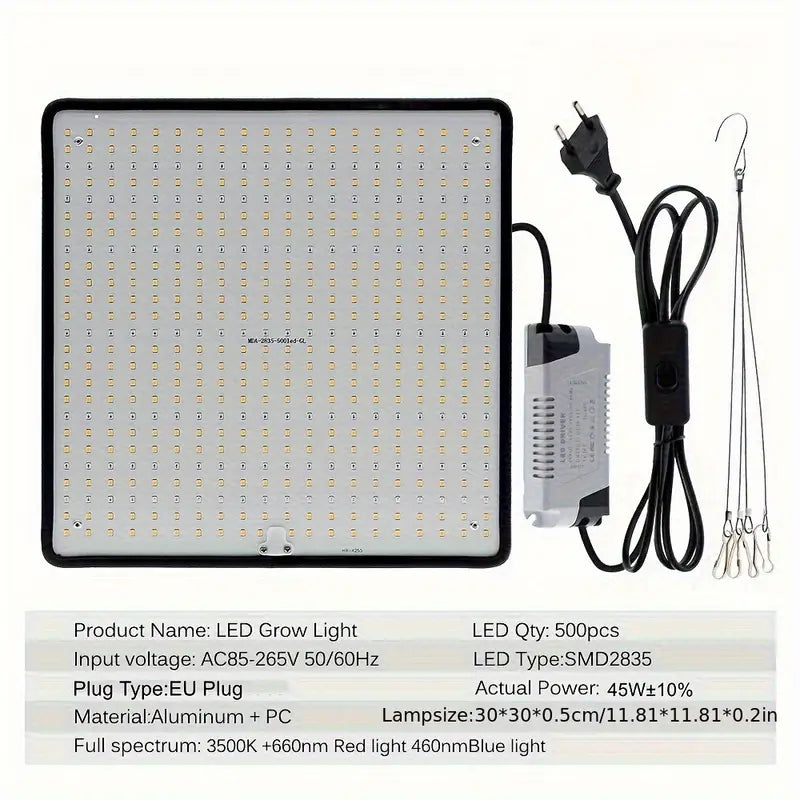 PremiumGrow 500 LED Plant Light (ARACEE FAST GROWING)
