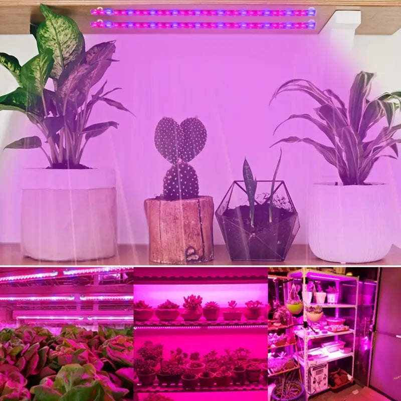 USB LED Grow Light Bar, Full Spectrum, Dimmable w/ Timer, Indoor Plants