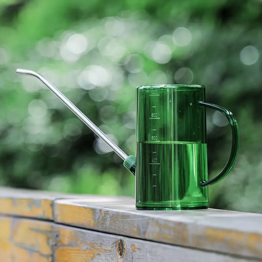 Compact 1L Garden Watering Can - High-Quality Resilient Plastic