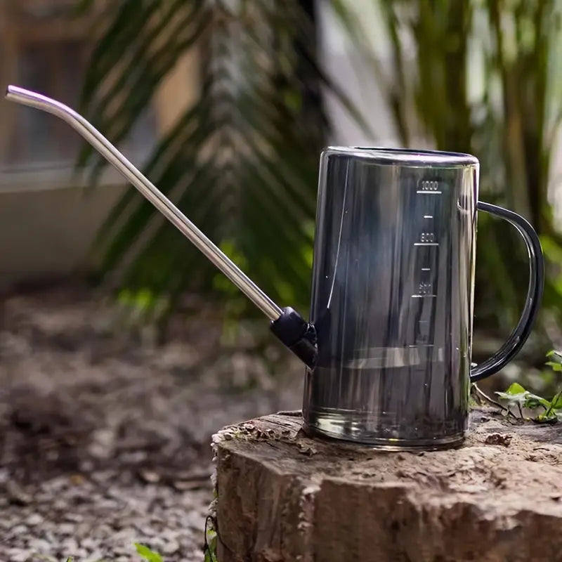 Compact 1L Garden Watering Can - High-Quality Resilient Plastic